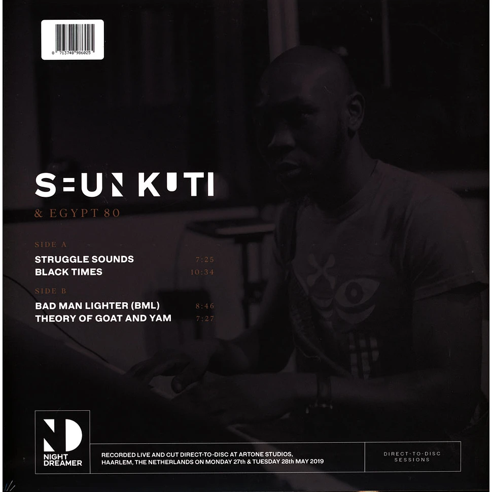 Seun Kuti & Egypt 80 - Night Dreamer Direct To Disc Sessions