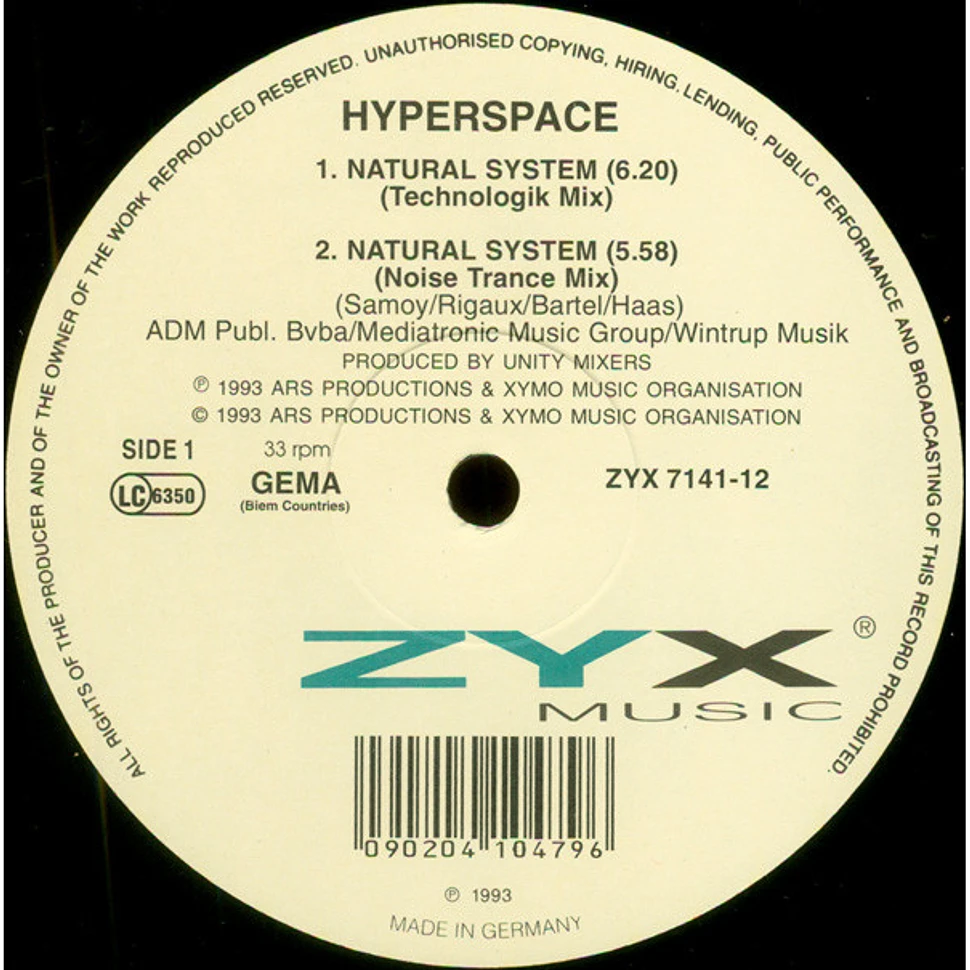 Hyper Space - Natural System