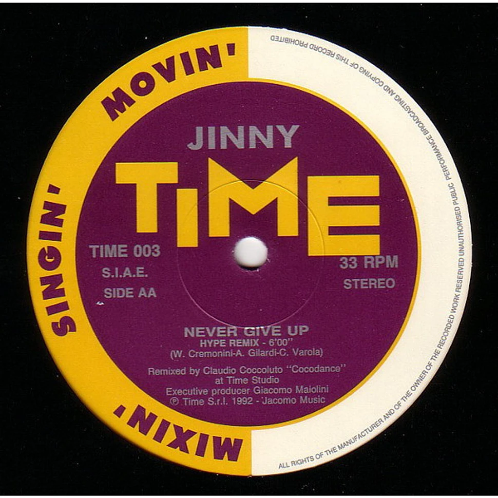 Jinny - Never Give Up (Remix)