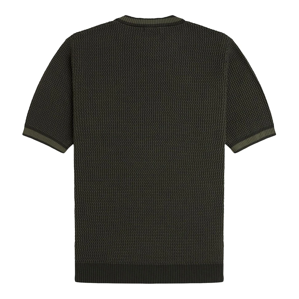 Fred Perry - Textured Knitted T-Shirt