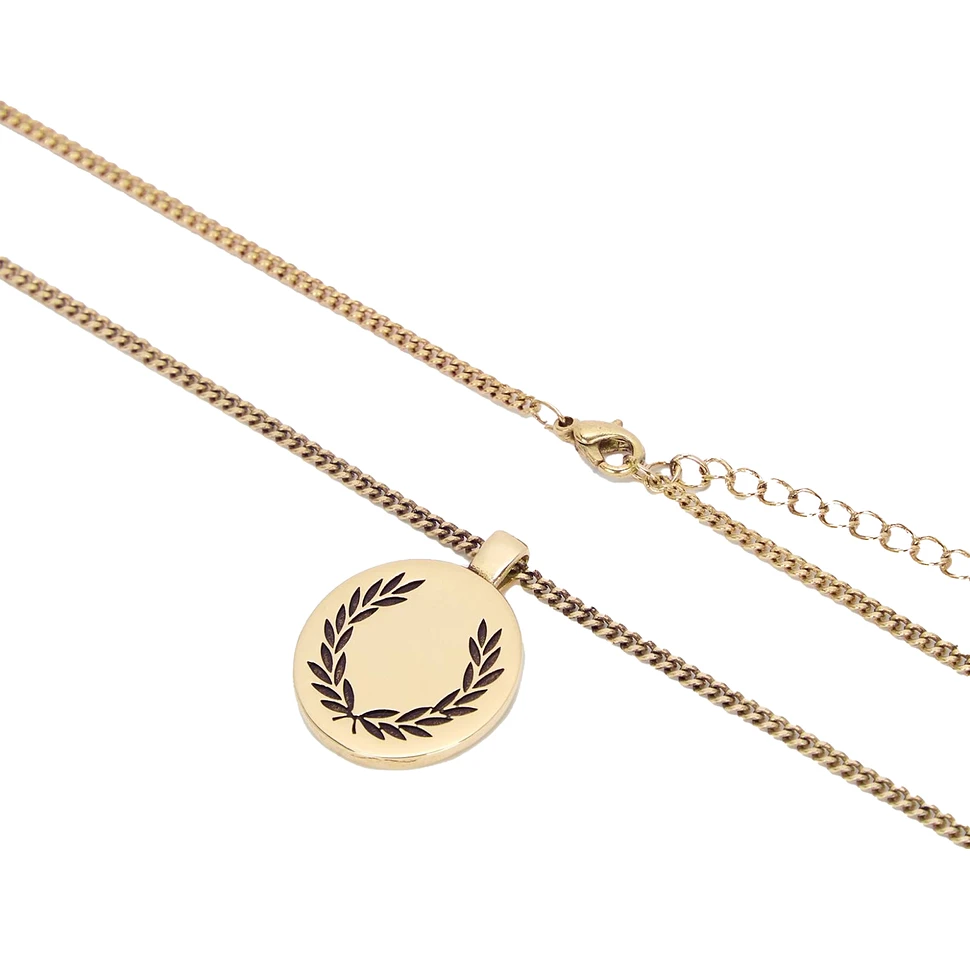 Fred Perry - Laurel Wreath Pendant Necklace (Made in England)