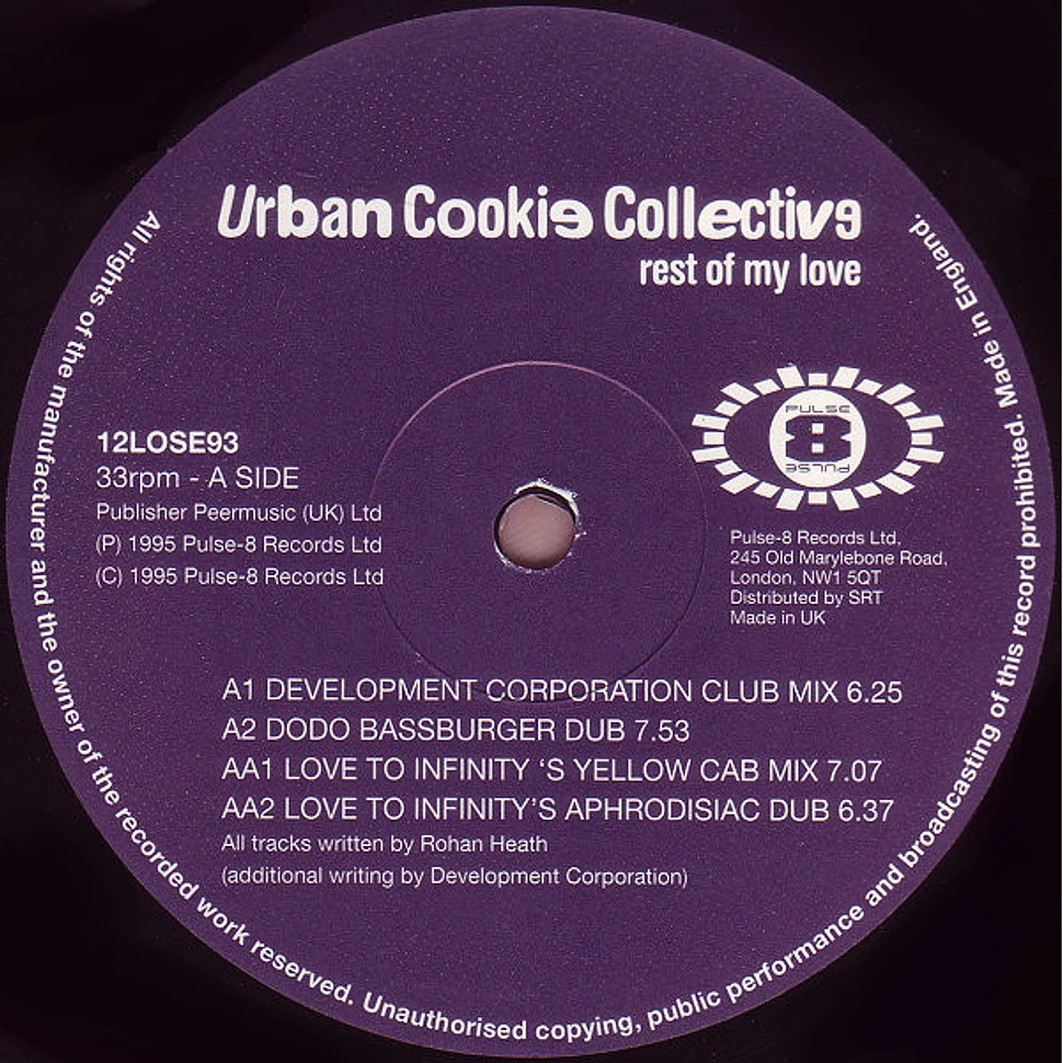 Urban Cookie Collective - Rest Of My Love