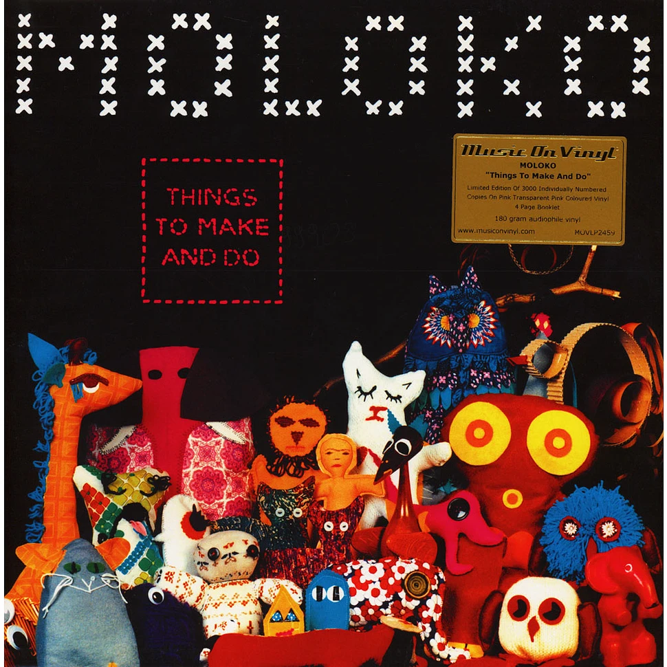 Moloko - Things To Make And Do Pink Transparent Vinyl Edition