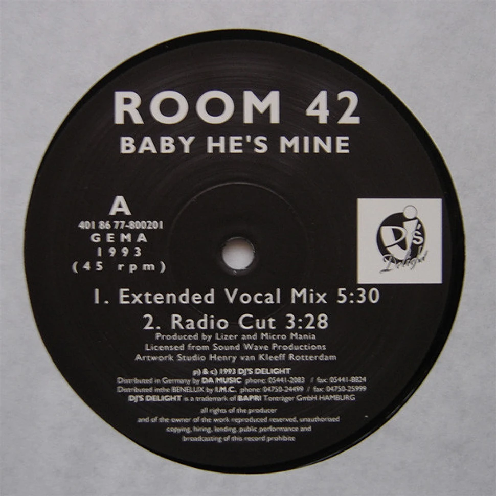 Room 42 - Baby He's Mine