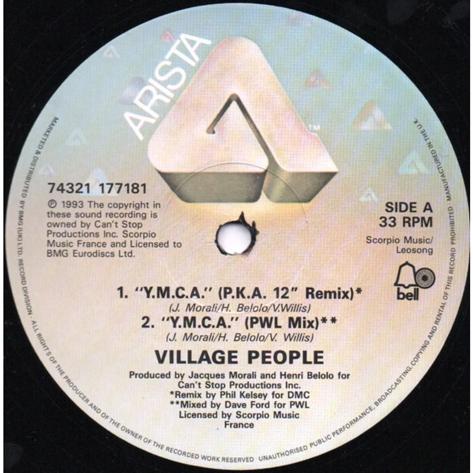 Village People - Y.M.C.A. (New 1993 Remix)