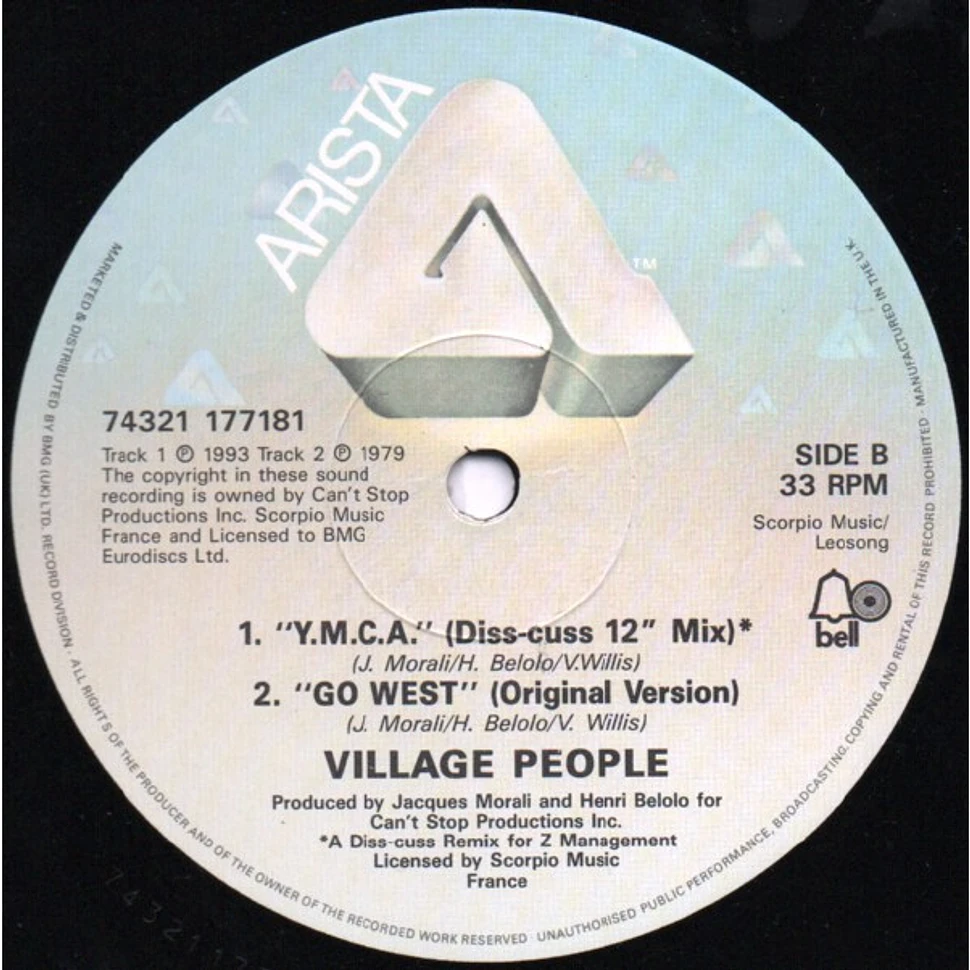 Village People - Y.M.C.A. (New 1993 Remix)