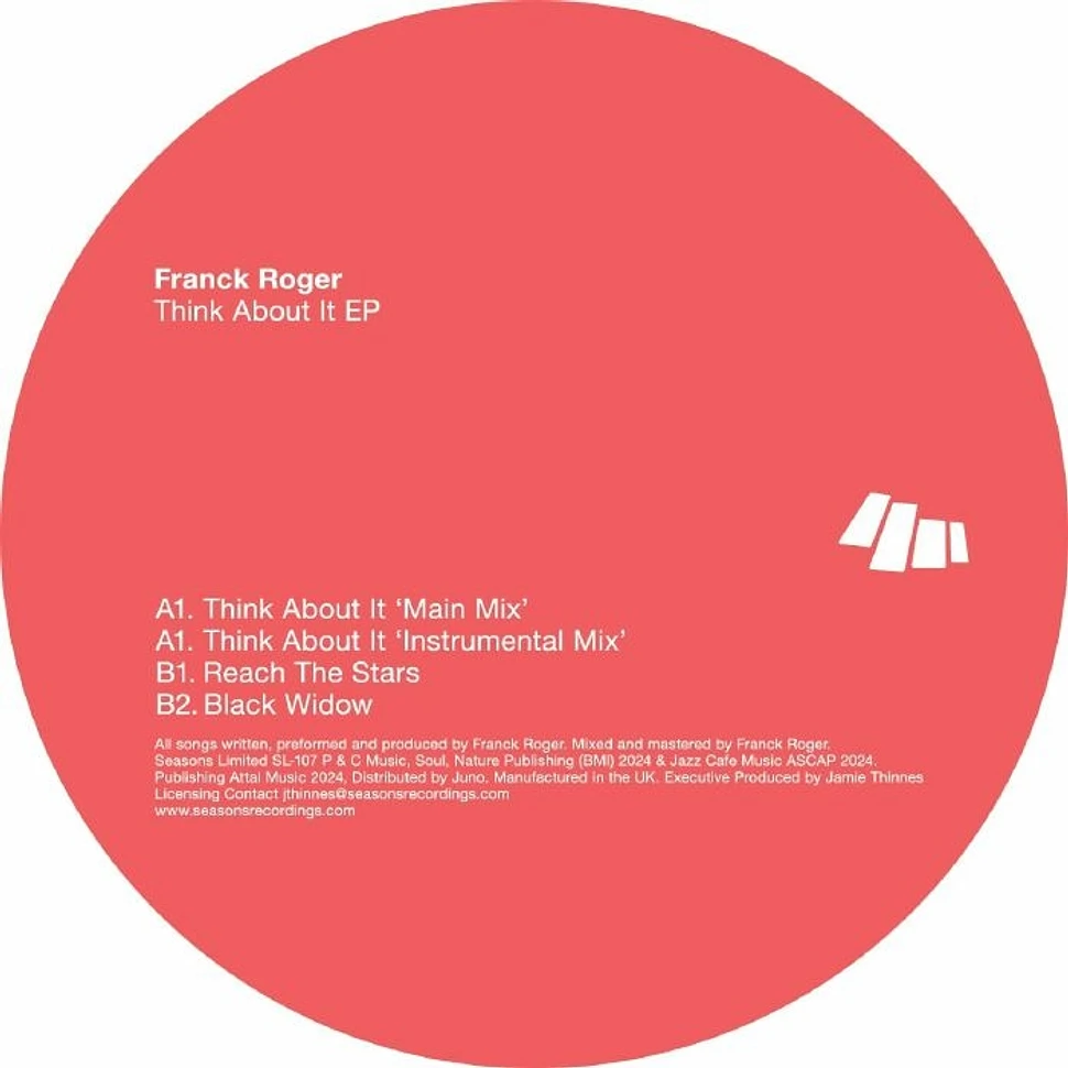 Franck Roger - Think About It EP