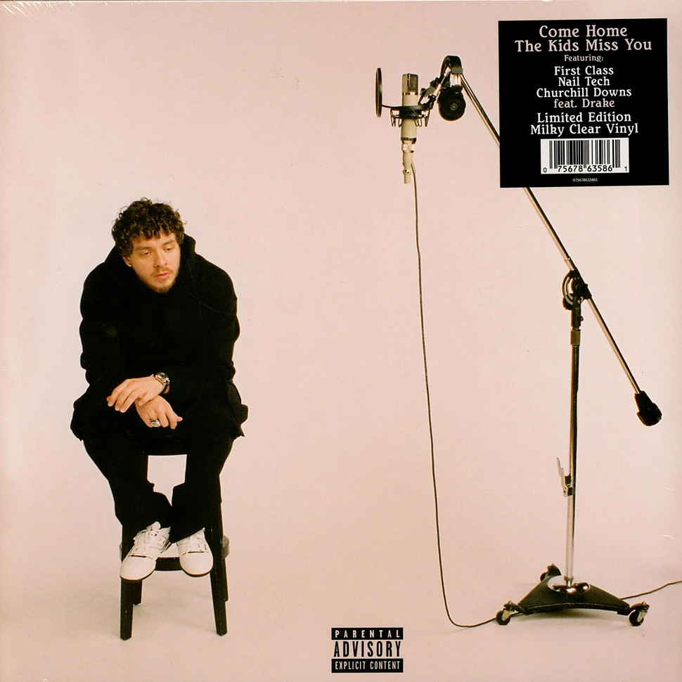 Jack Harlow - Come Home The Kids Miss You Milky Clear Vinyl Edition