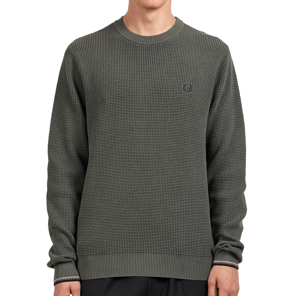 Fred Perry - Waffle Stitch Jumper