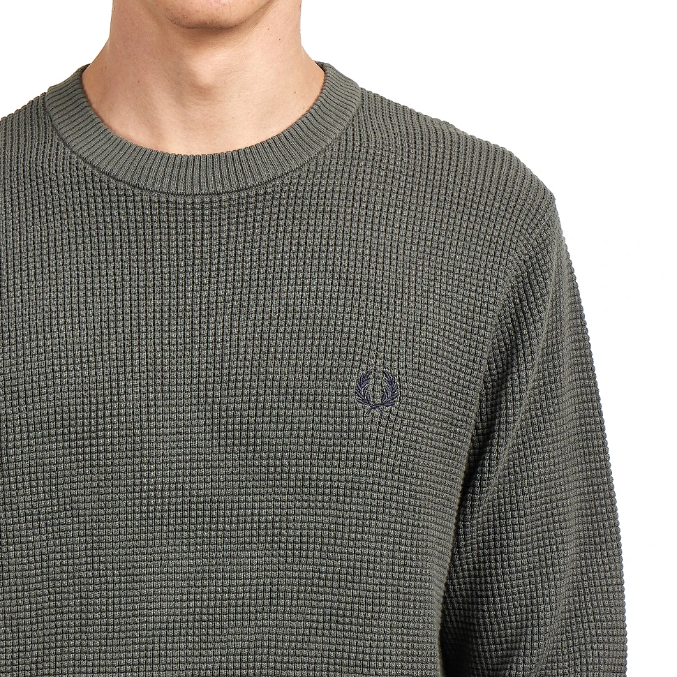 Fred Perry - Waffle Stitch Jumper