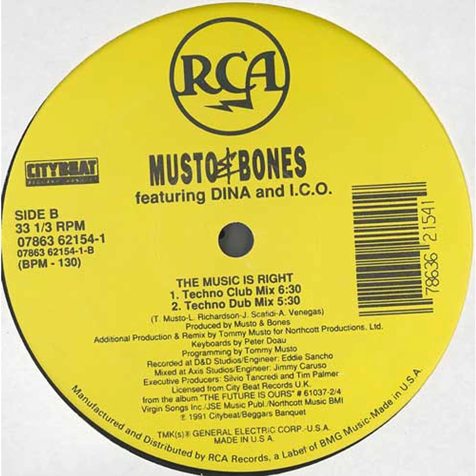 Musto & Bones - The Music Is Right