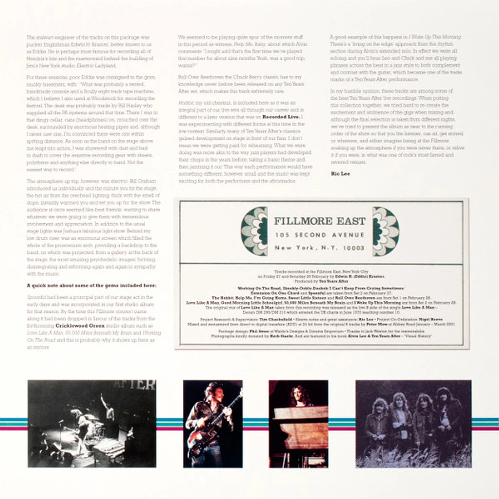 Ten Years After - Live At The Fillmore East