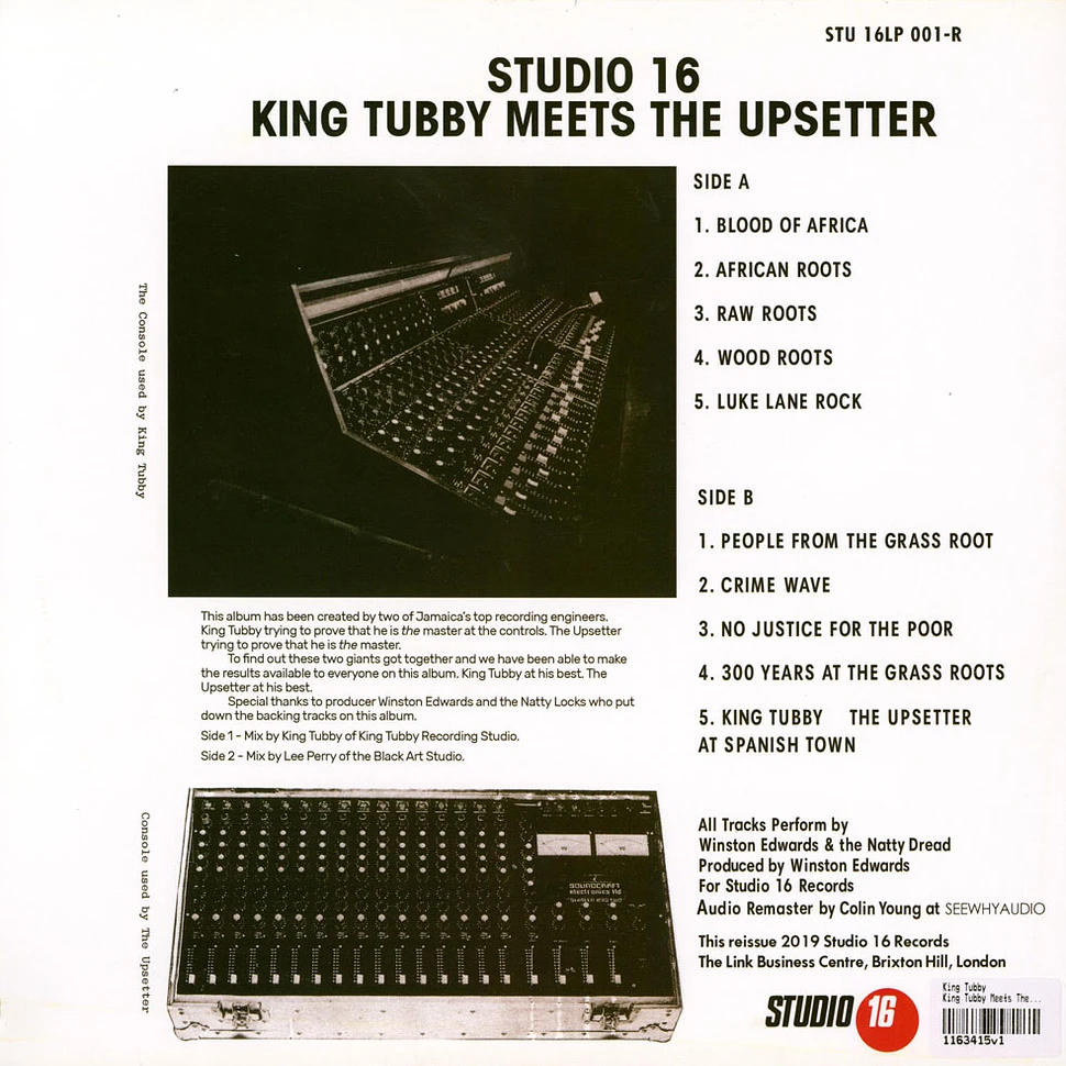 King Tubby - King Tubby Meets The Upsetter At The Grass Roots Of Dub