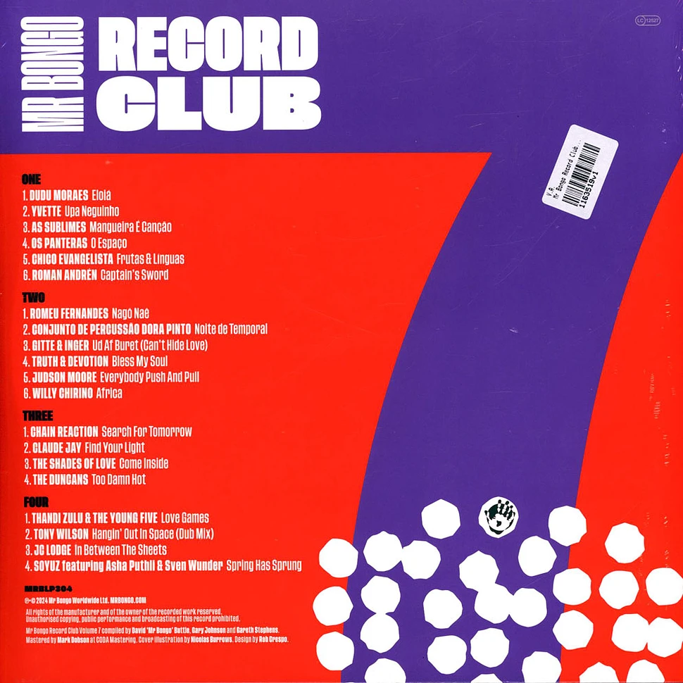 V.A. - Mr Bongo Record Club Volume 7 Purple Vinyl Edtion