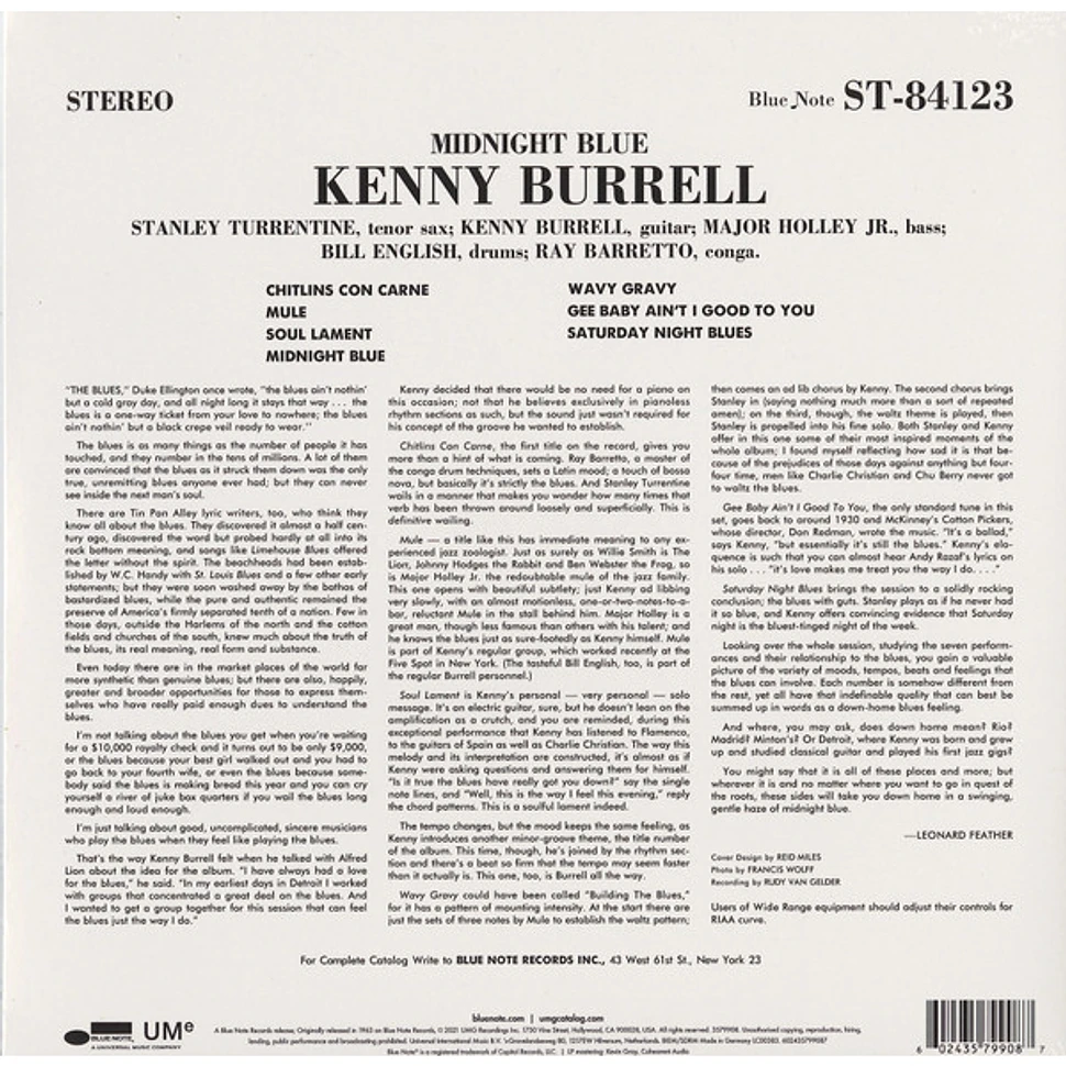 Kenny Burrell - Midnight Blue