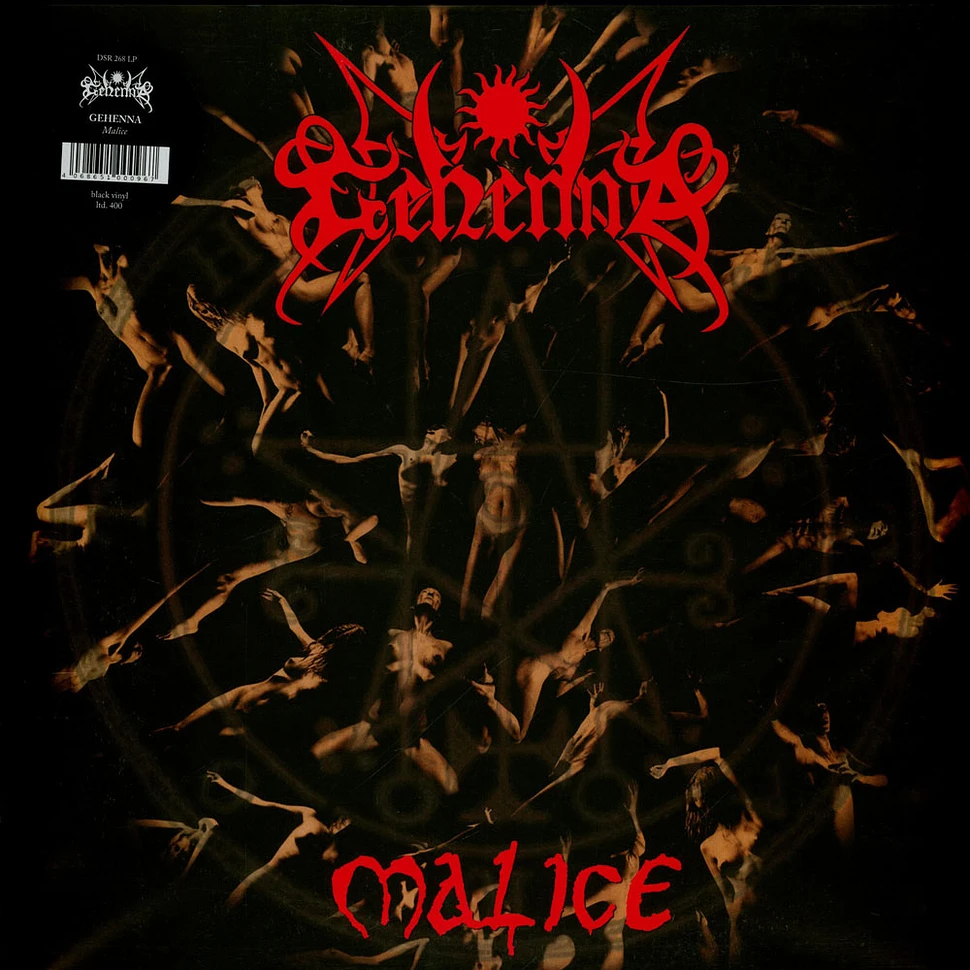 Gehenna - Malice Our Third Spell Black Vinyl With Etched D-Side Edition