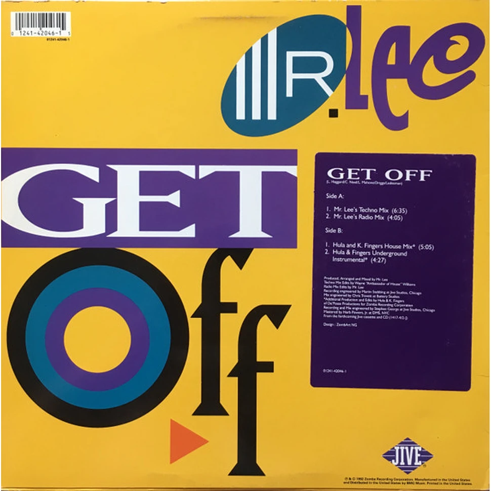 Mr. Lee - Get Off