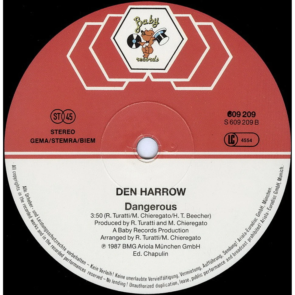 Den Harrow - Tell Me Why