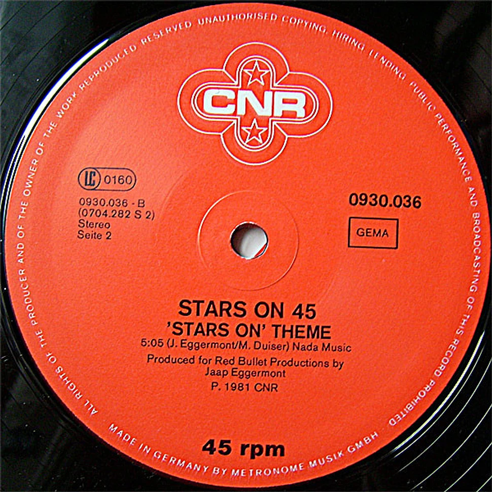 Stars On 45 - Stars On 45 Volume 3 (Special Long Version)