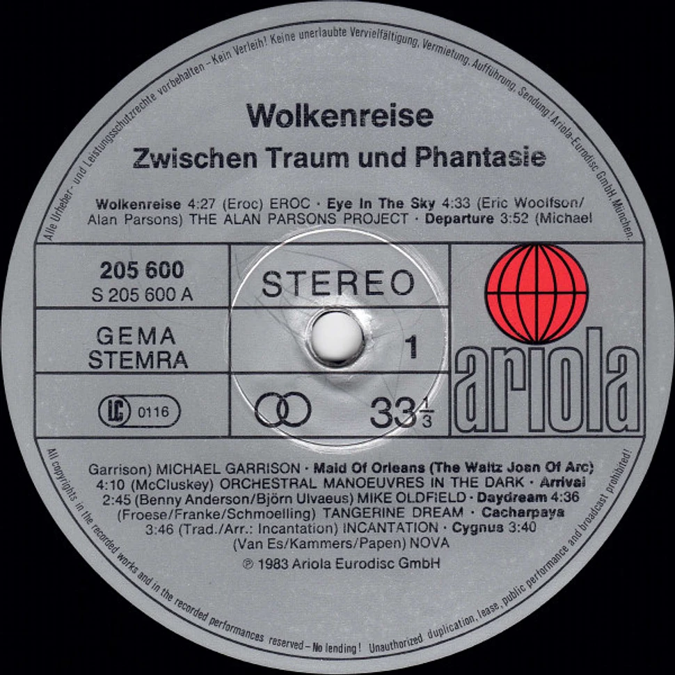 V.A. - Wolkenreise - Zwischen Traum Und Phantasie