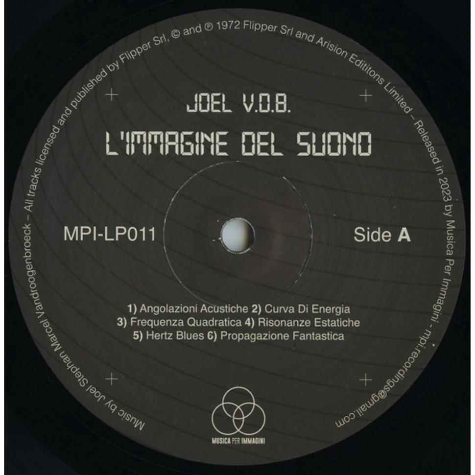 Joel Vandroogenbroeck - L'Immagine Del Suono