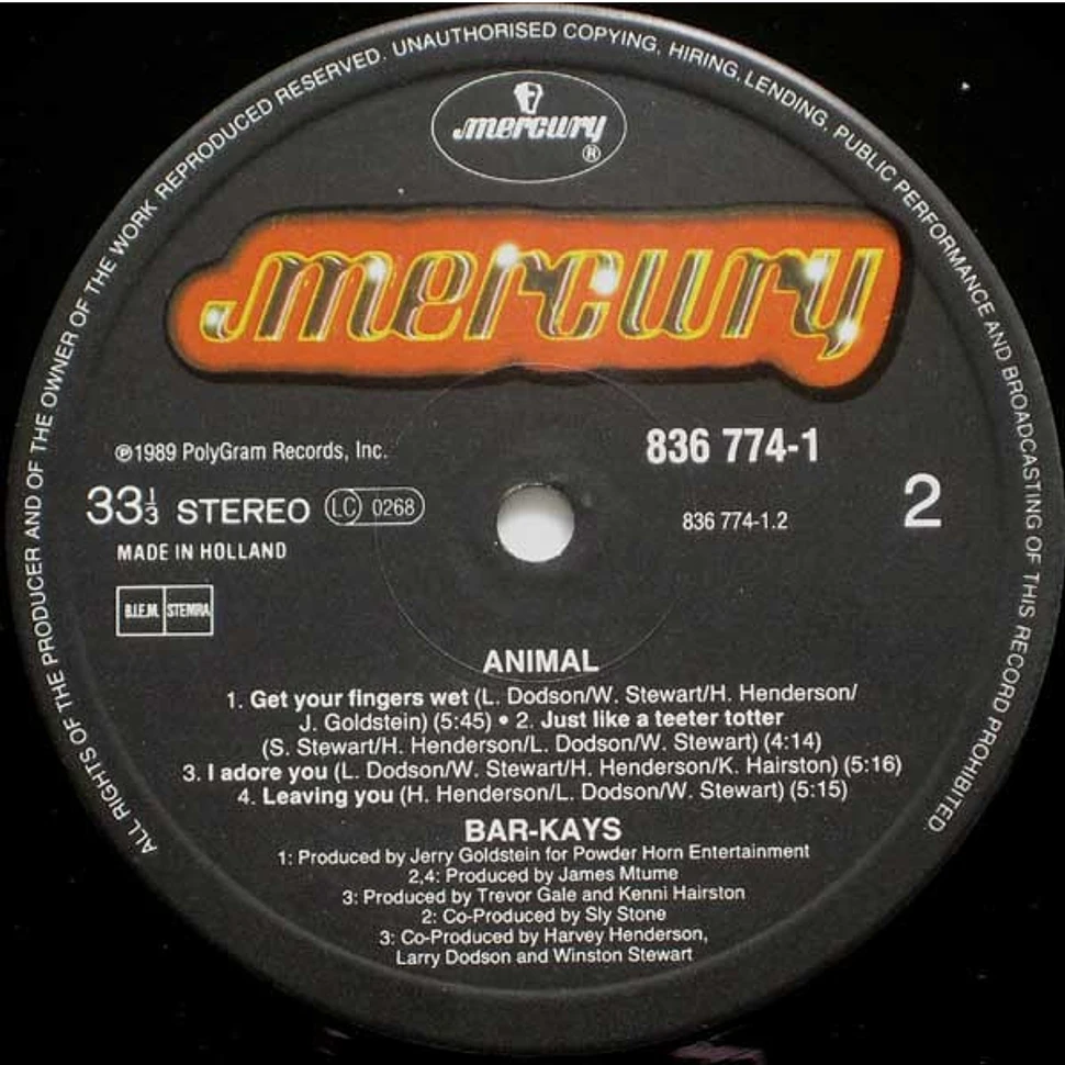 Bar-Kays - Animal