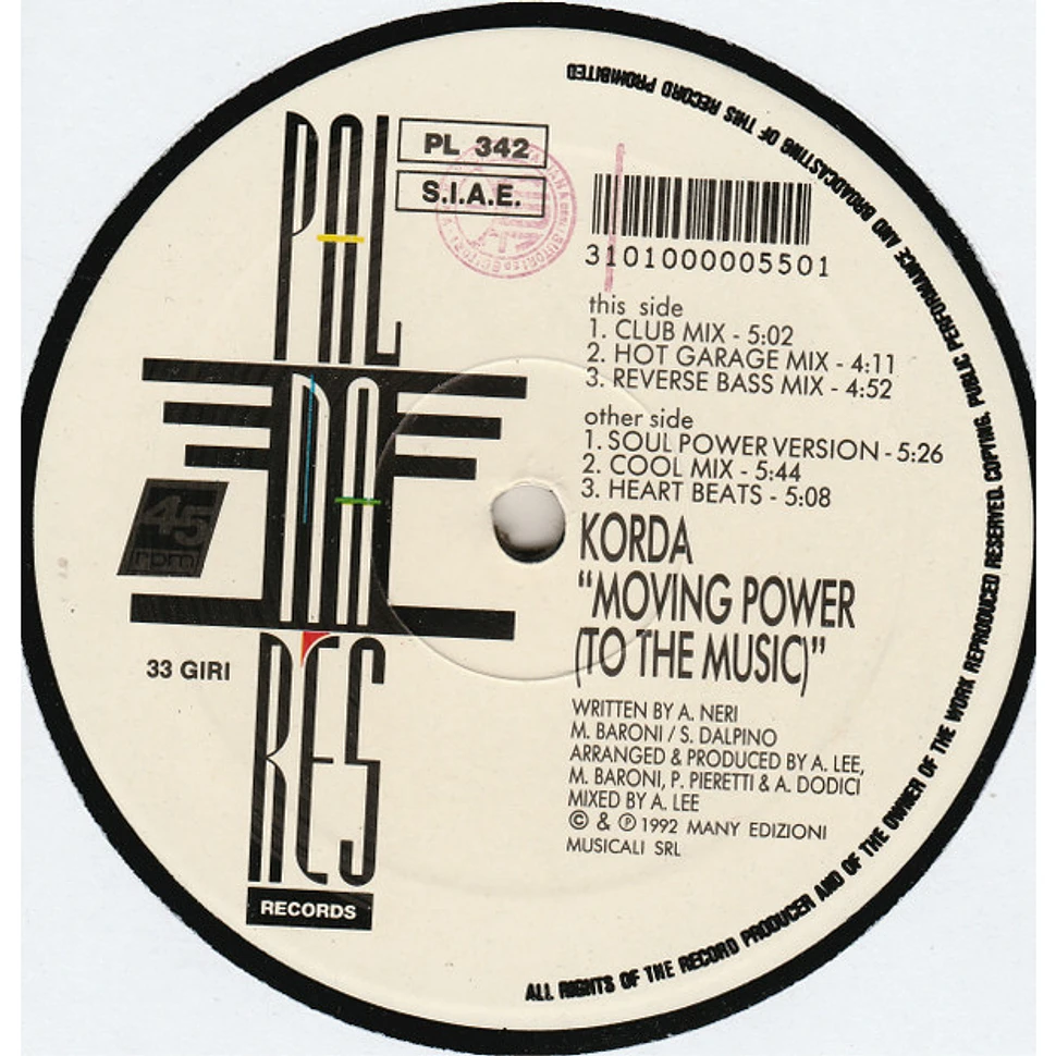 Korda - Moving Power (To The Music)