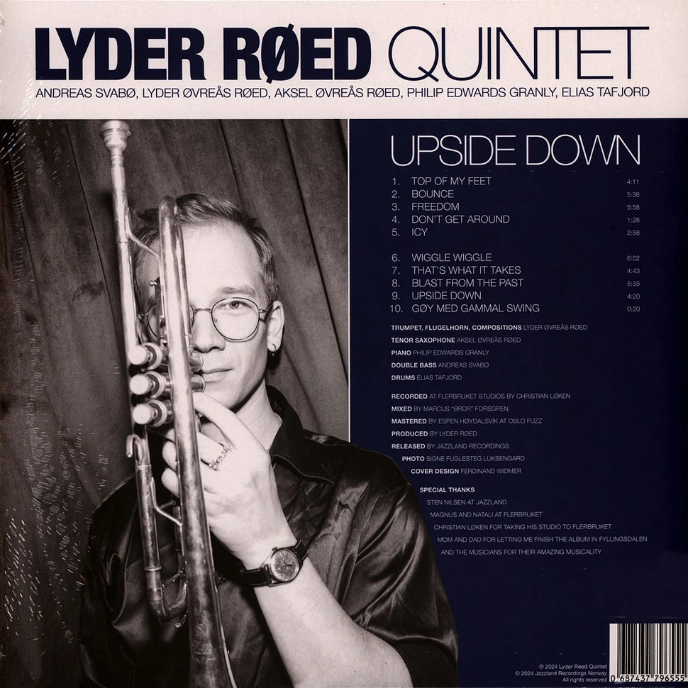 Lyder Quintet Roed - Upside Down