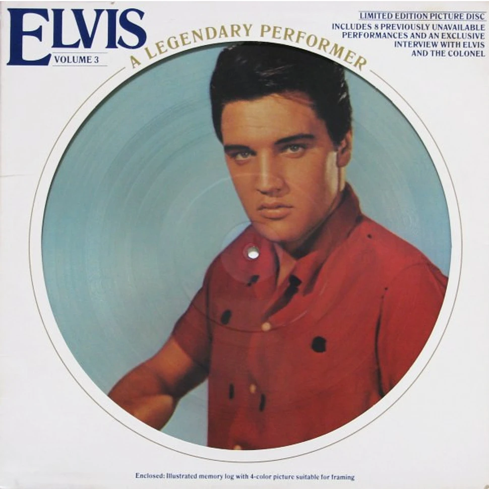 Elvis Presley - A Legendary Performer - Volume 3