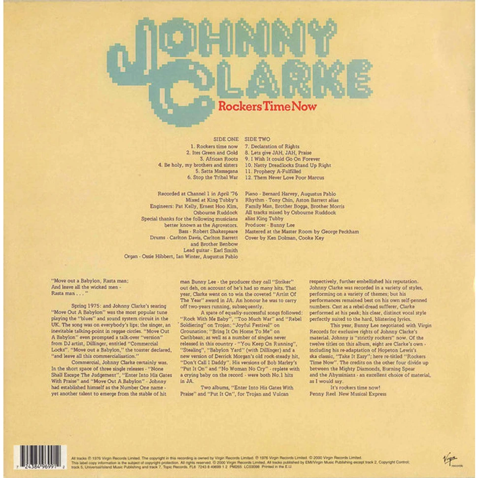 Johnny Clarke - Rockers Time Now