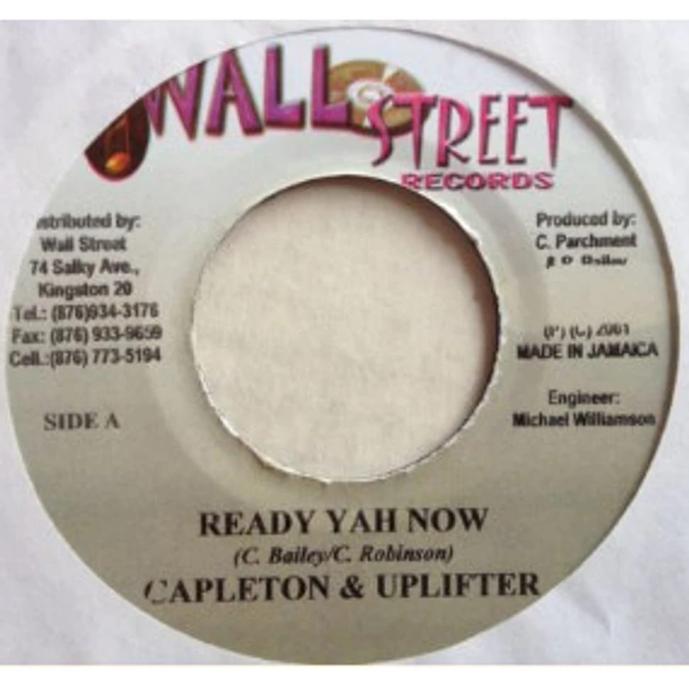 Capleton & Uplifter / Lucan I & Jah Thunder & Little Capes - Ready Yah Now / War