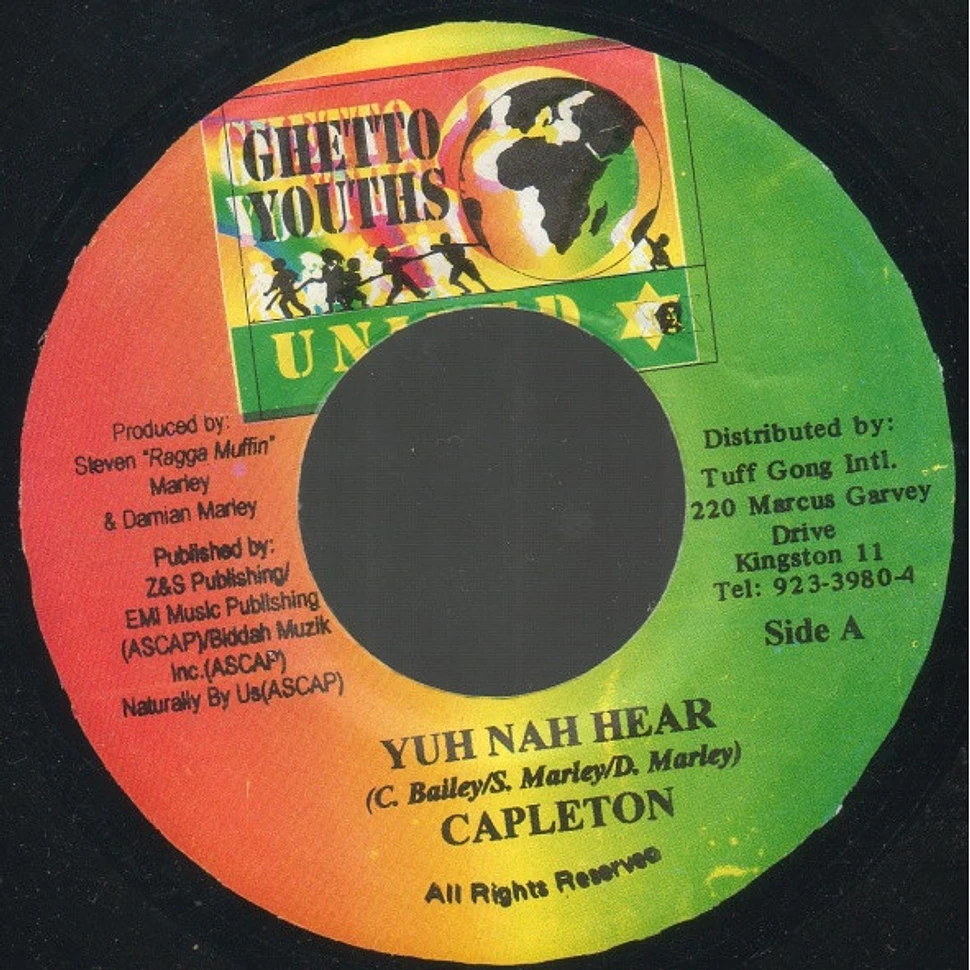 Capleton / Memmalatel 'Mr. Mojo' Morgan & Laza - Yuh Nah Hear / Put On Da Pressure