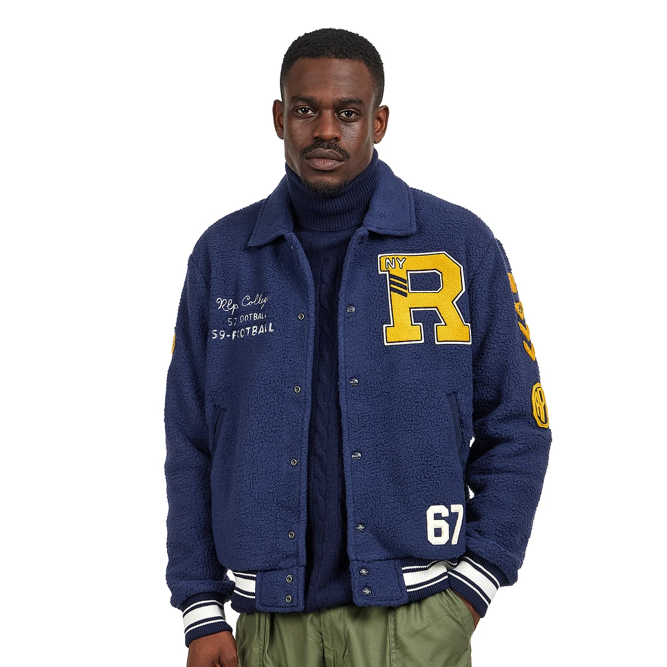 Polo Ralph Lauren - Pile Fleece Letterman Jacket