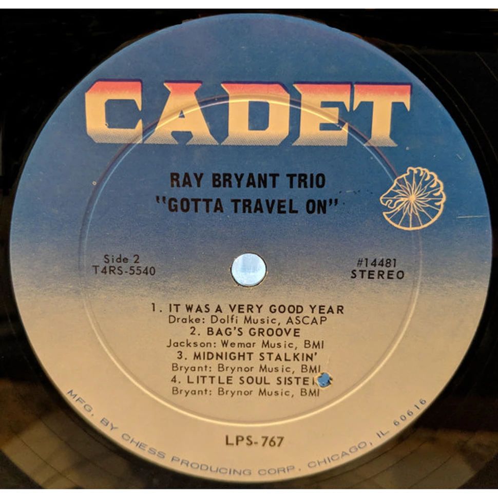 Ray Bryant Trio - Gotta Travel On