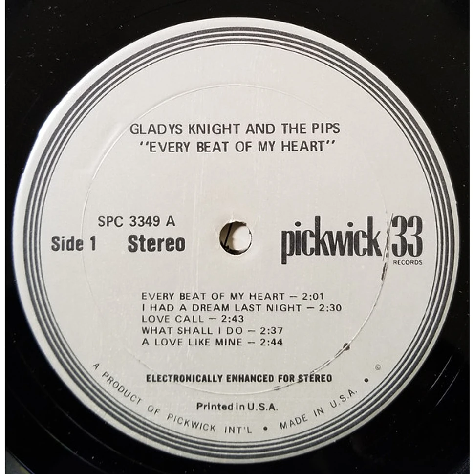 Gladys Knight And The Pips - Every Beat Of My Heart