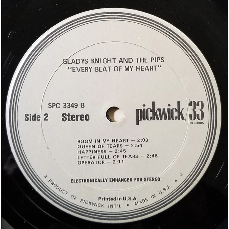 Gladys Knight And The Pips - Every Beat Of My Heart