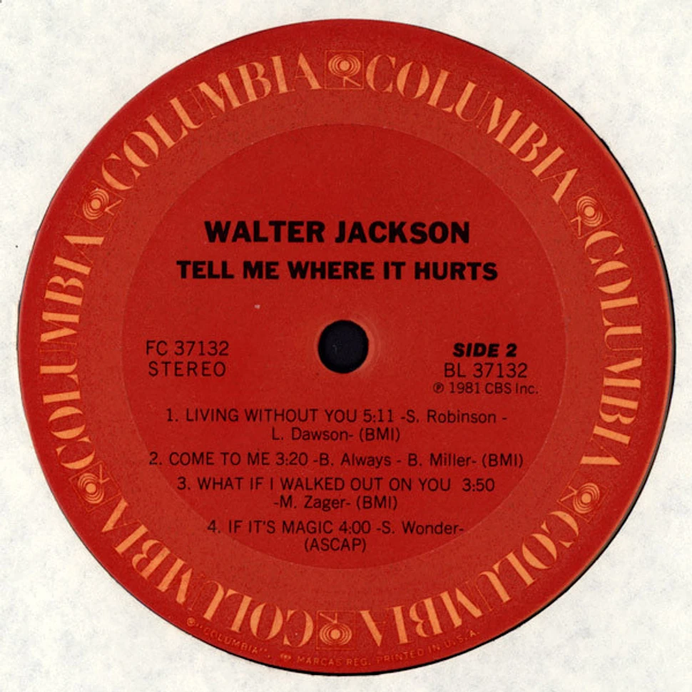 Walter Jackson - Tell Me Where It Hurts