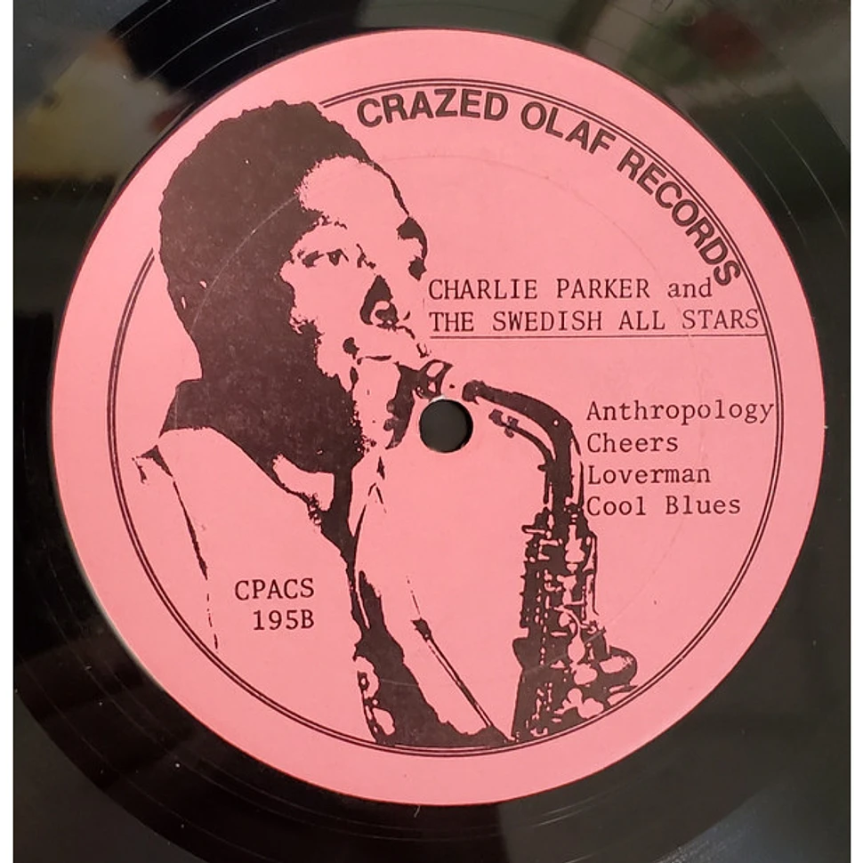 Charlie Parker - "Bird" Live In Sweden Cafe Society Nights