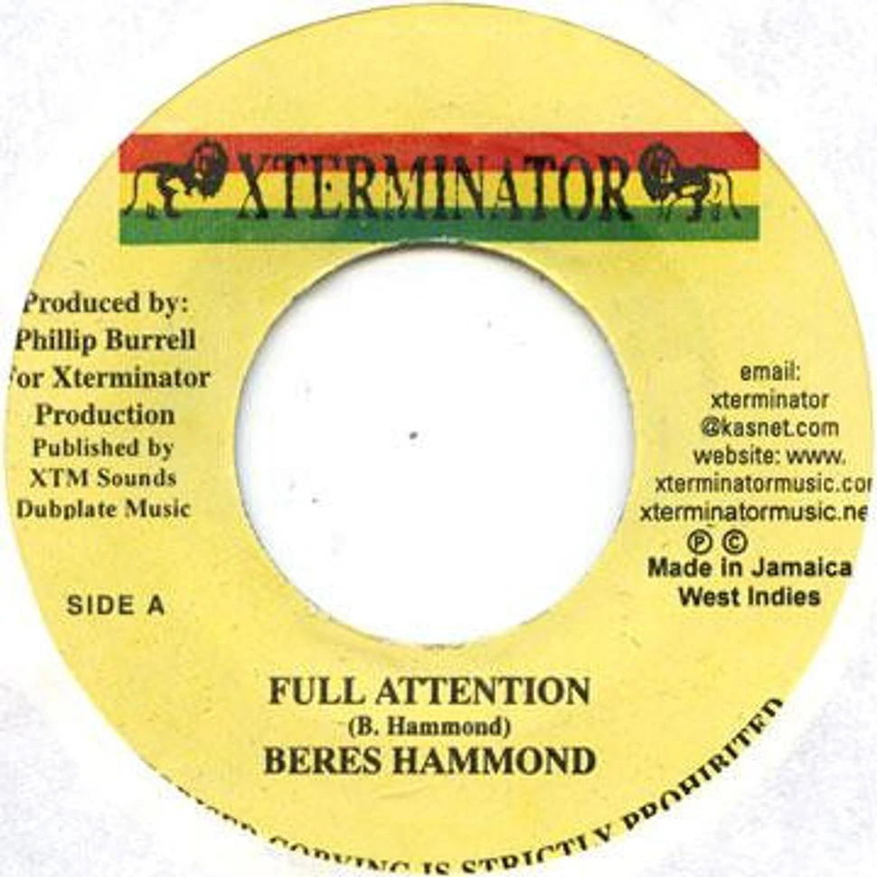 Beres Hammond - Full Attention