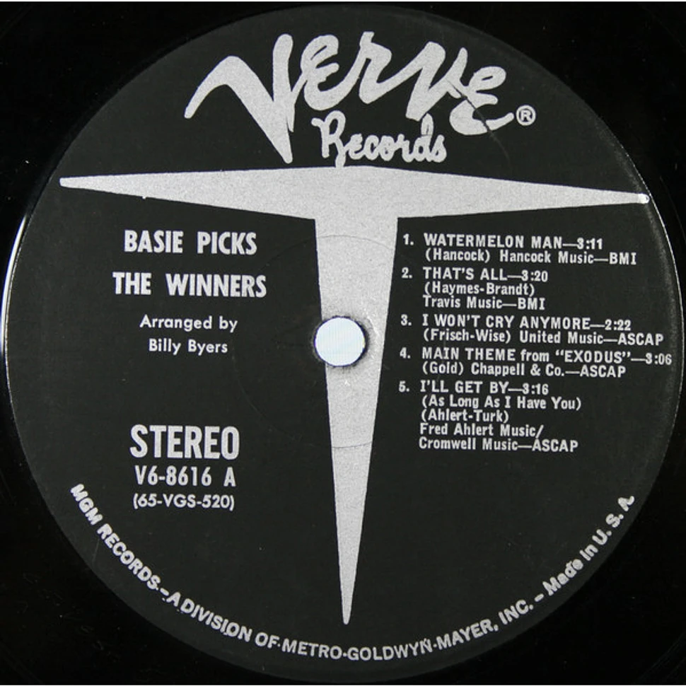 Count Basie - Basie Picks The Winners