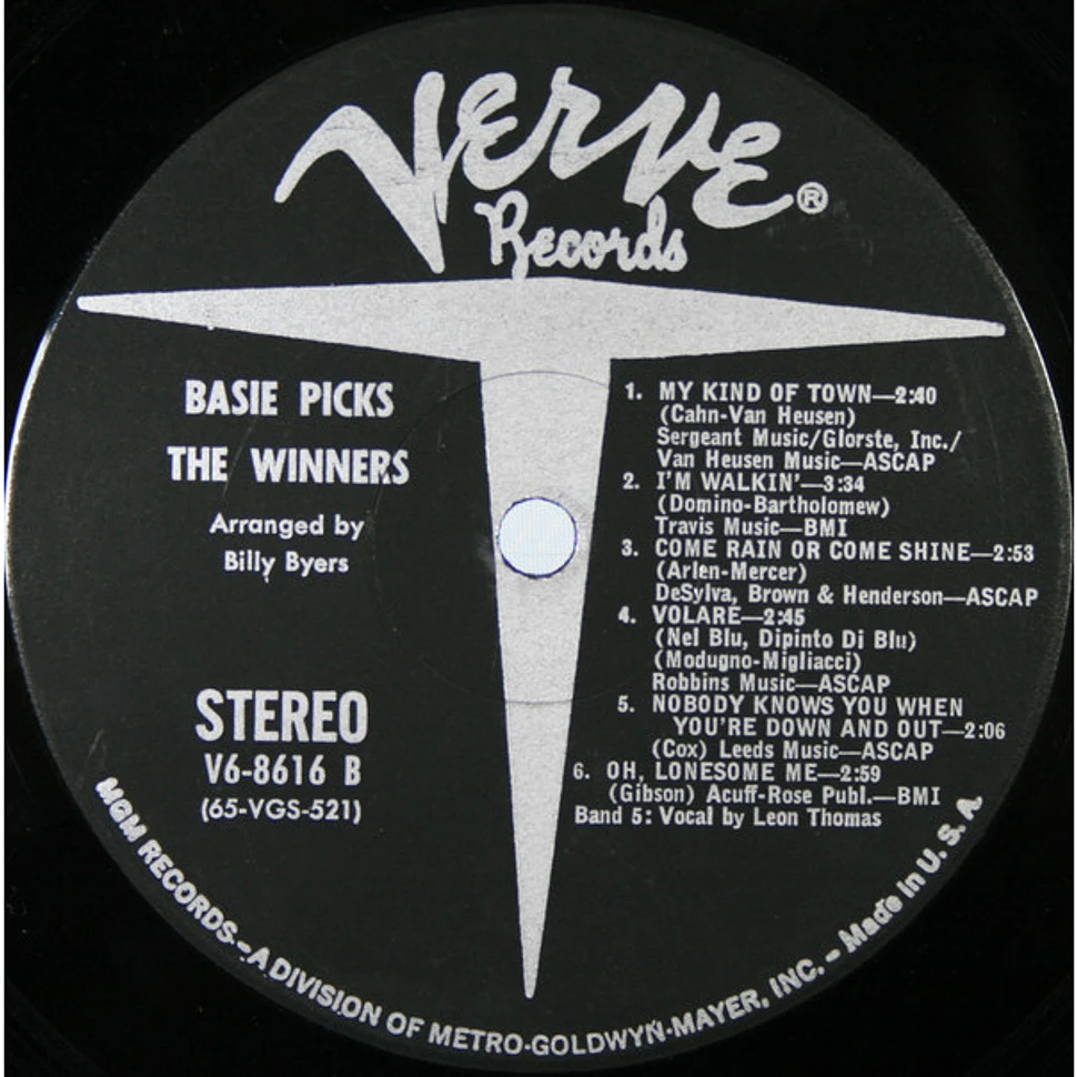 Count Basie - Basie Picks The Winners