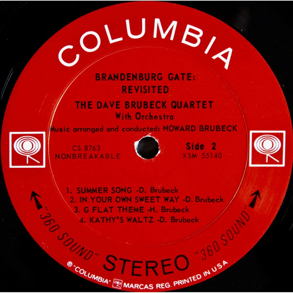 The Dave Brubeck Quartet - Brandenburg Gate: Revisited