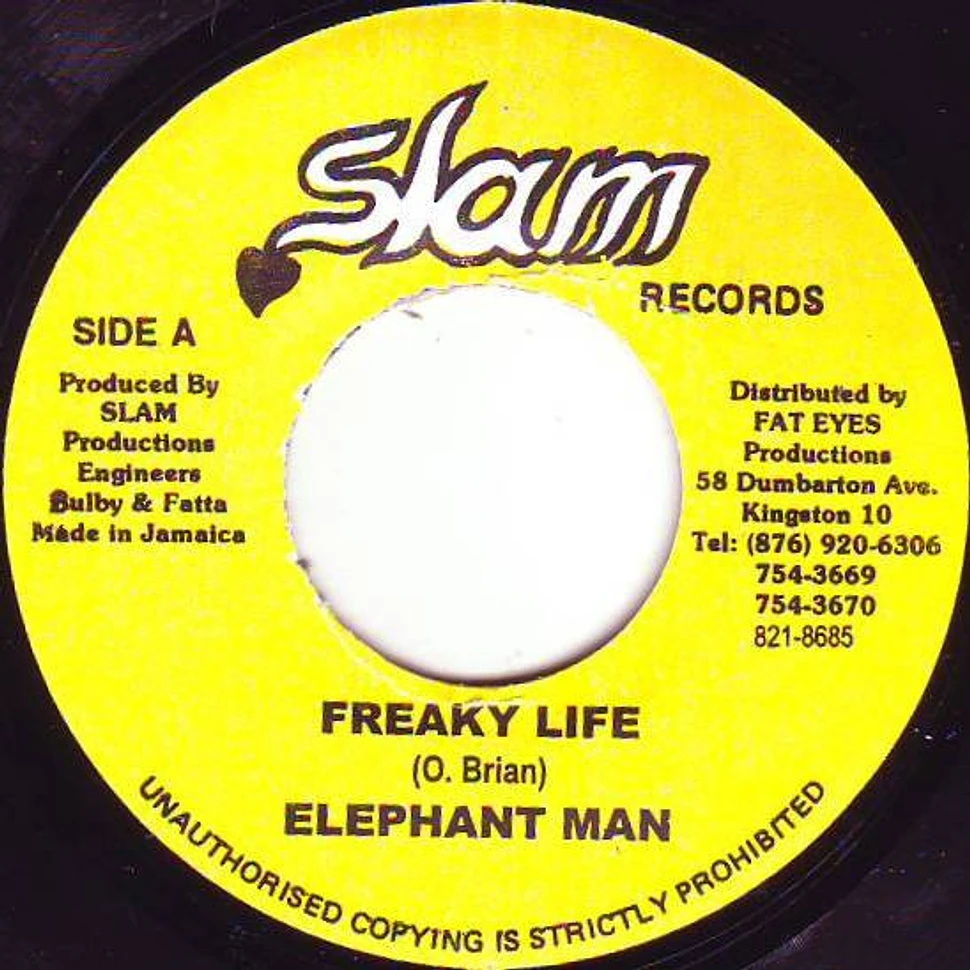 Elephant Man / Future Troubles - Freaky Life / Black Castronsa