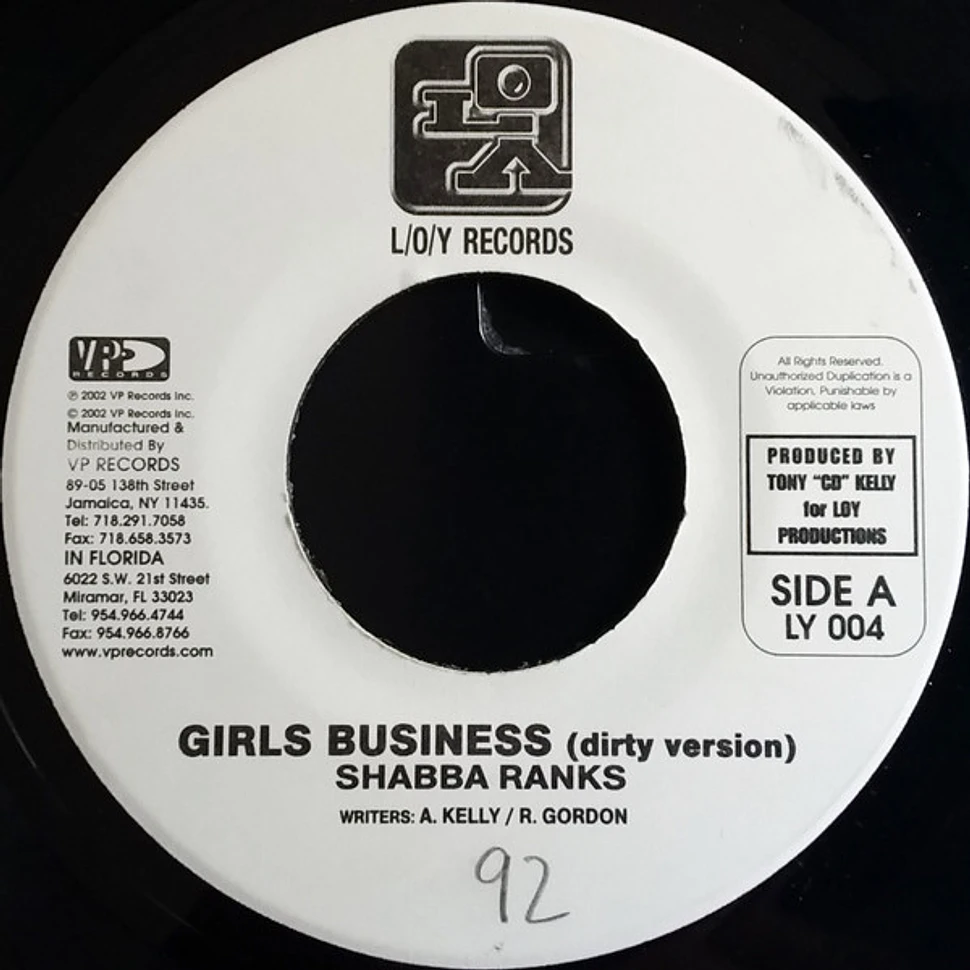 Shabba Ranks - Girls Business