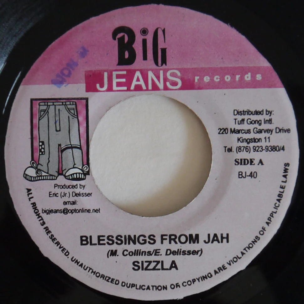 Sizzla / Rally Bop - Blessings From Jah / Pay Dem No Mind