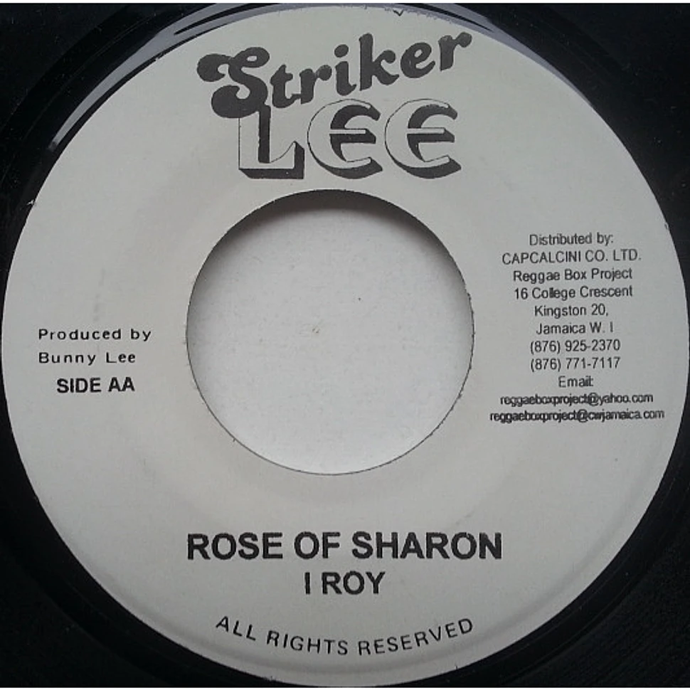 Delroy Wilson / I-Roy - Can I Change My Mind / Rose Of Sharon