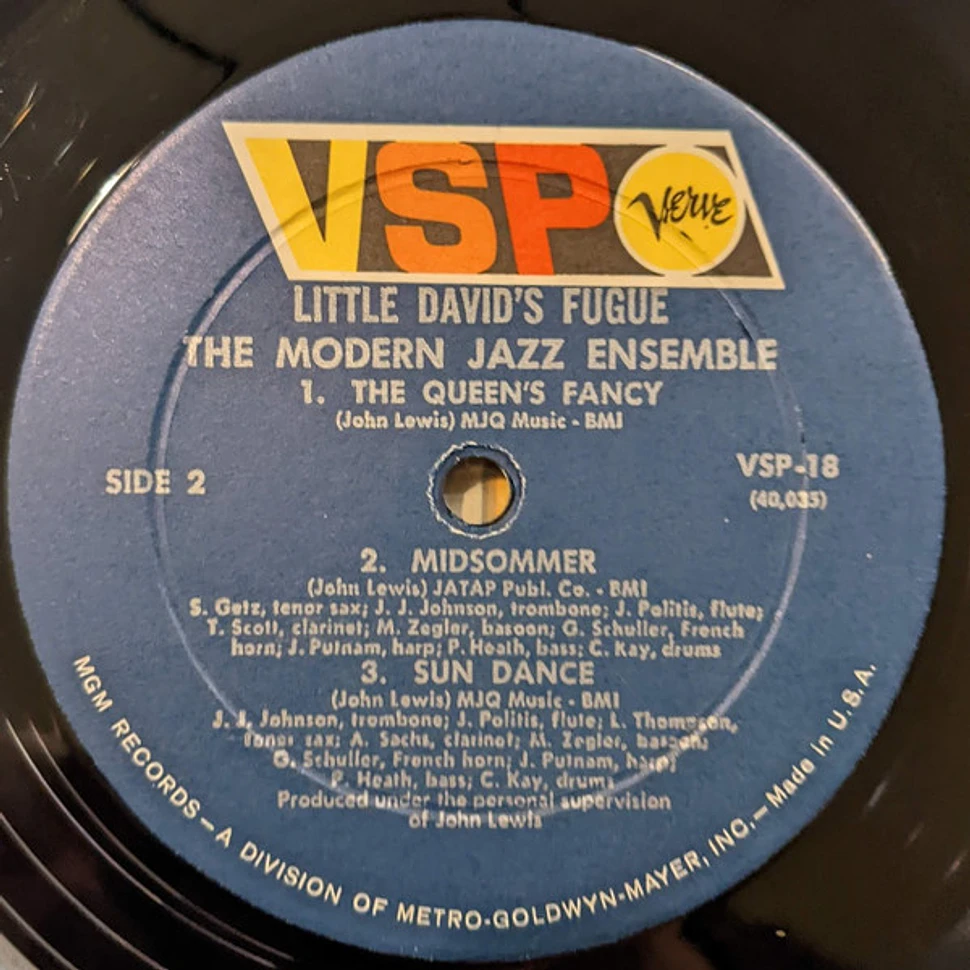 The Modern Jazz Ensemble - Little David's Fugue