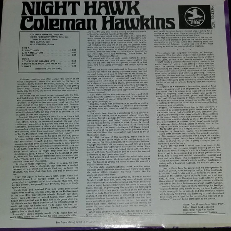 Coleman Hawkins - Night Hawk