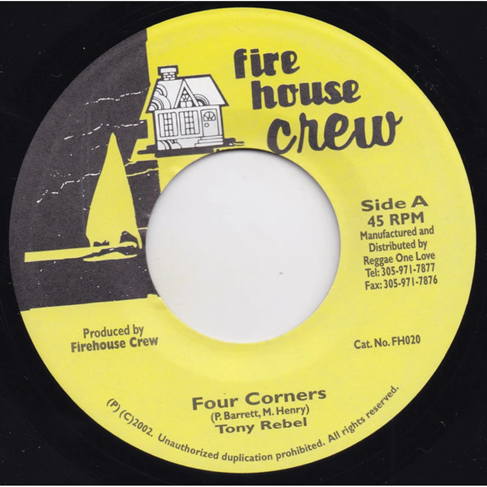 Tony Rebel / Delly Ranks - Four Corners / Gimme Di Weed