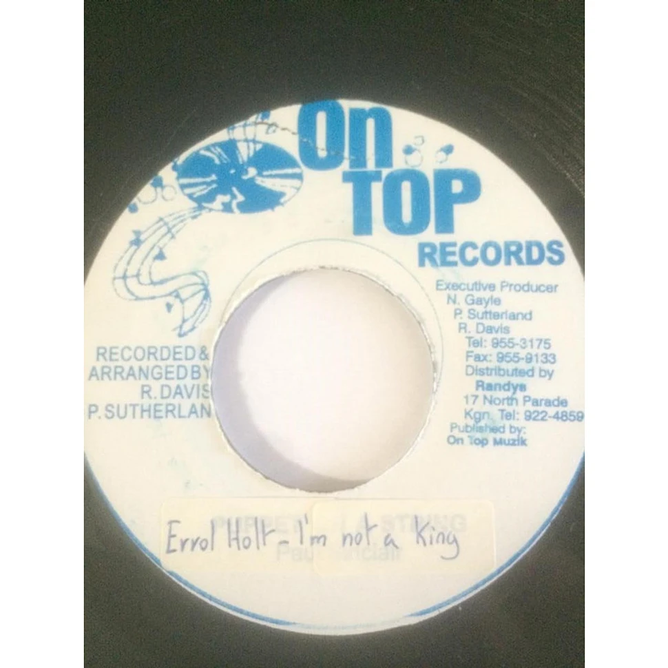 Errol "Flabba" Holt / Paul Sinclair - I'm Not A King / Puppet On A String